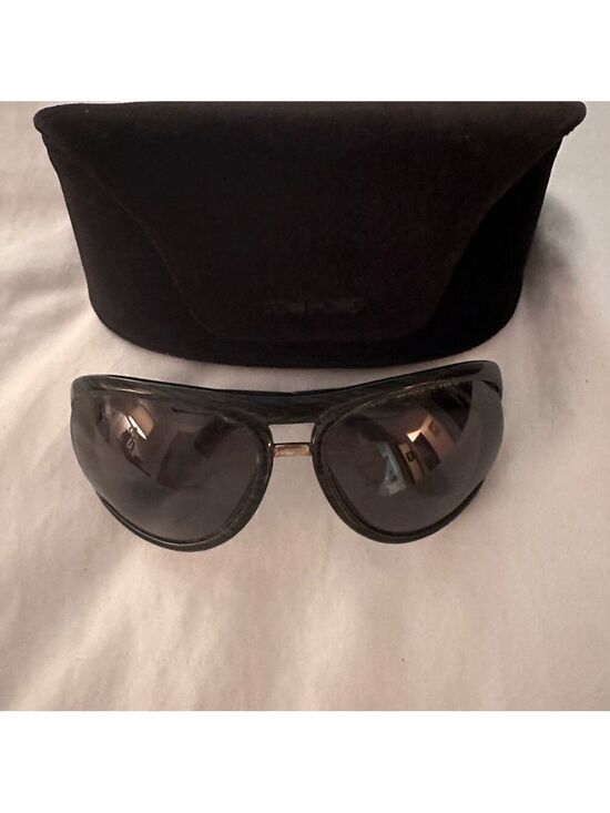 Tom Ford Accessories - T O M F O R D Black Sunglasses with Case